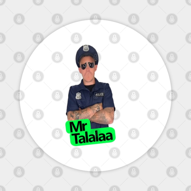 Mr. Talalaa - Policeman Character Magnet by MrTalalaa